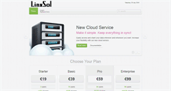 Desktop Screenshot of linxsol.com